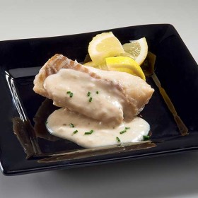 Dos de cabillaud sauce crémée au sancerre