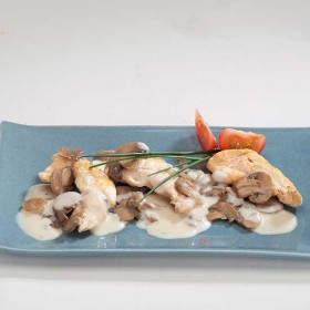 Aiguilette de poulet à la normande