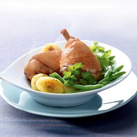 Jambonnette de poulet confite