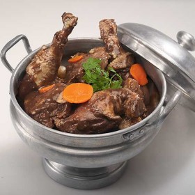 Coq au vin façon grand-mère