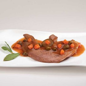 Langue de Boeuf sauce piquante
