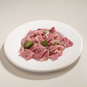 Museau de bœuf à la lyonnaise