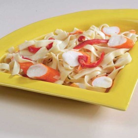 Tagliatelle au surimi (Marco Polo)