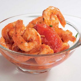 Marinade de gambas à la Méditerranéenne