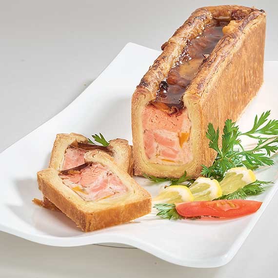 Mini mosaïque au saumon en croûte 500 g