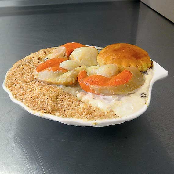 Coquille st Jacques à la Normande 150 g ou 190 g