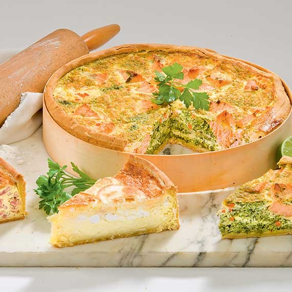Quiche aux 3 fromages
