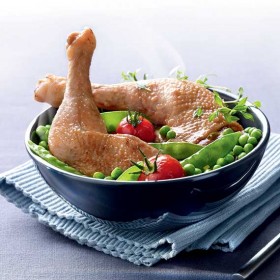 Cuisse de poule confite 