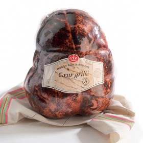 Jambon cuit supérieur Cœur grillé