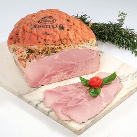 Rôti de jambon aux herbes, Le Rostello