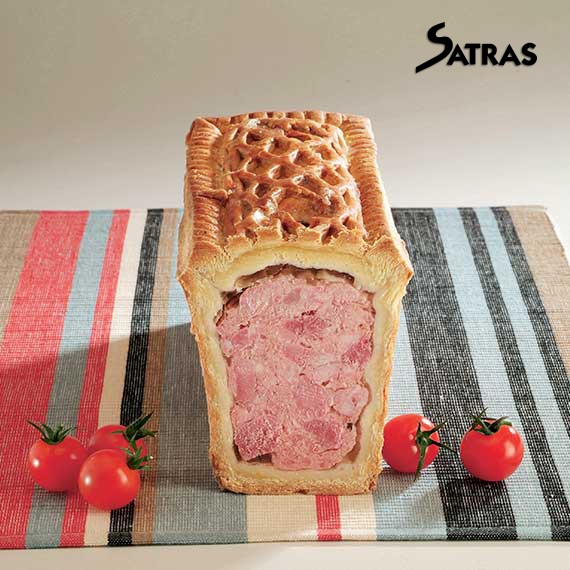 Pâté en croûte Le Florentin (entier sous papier 4 kg environ et ½ sous vide 2 kg environ)