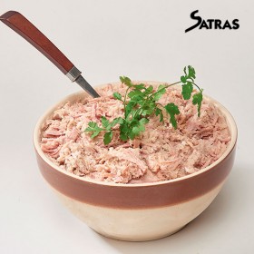 Rillettes pur porc du Mans, grès 2.3 kg