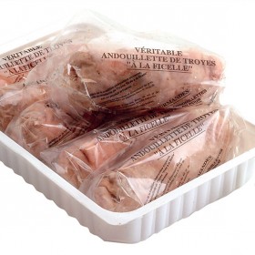 Veritables Andouillette Troyes Barquette Mains Ficelle
